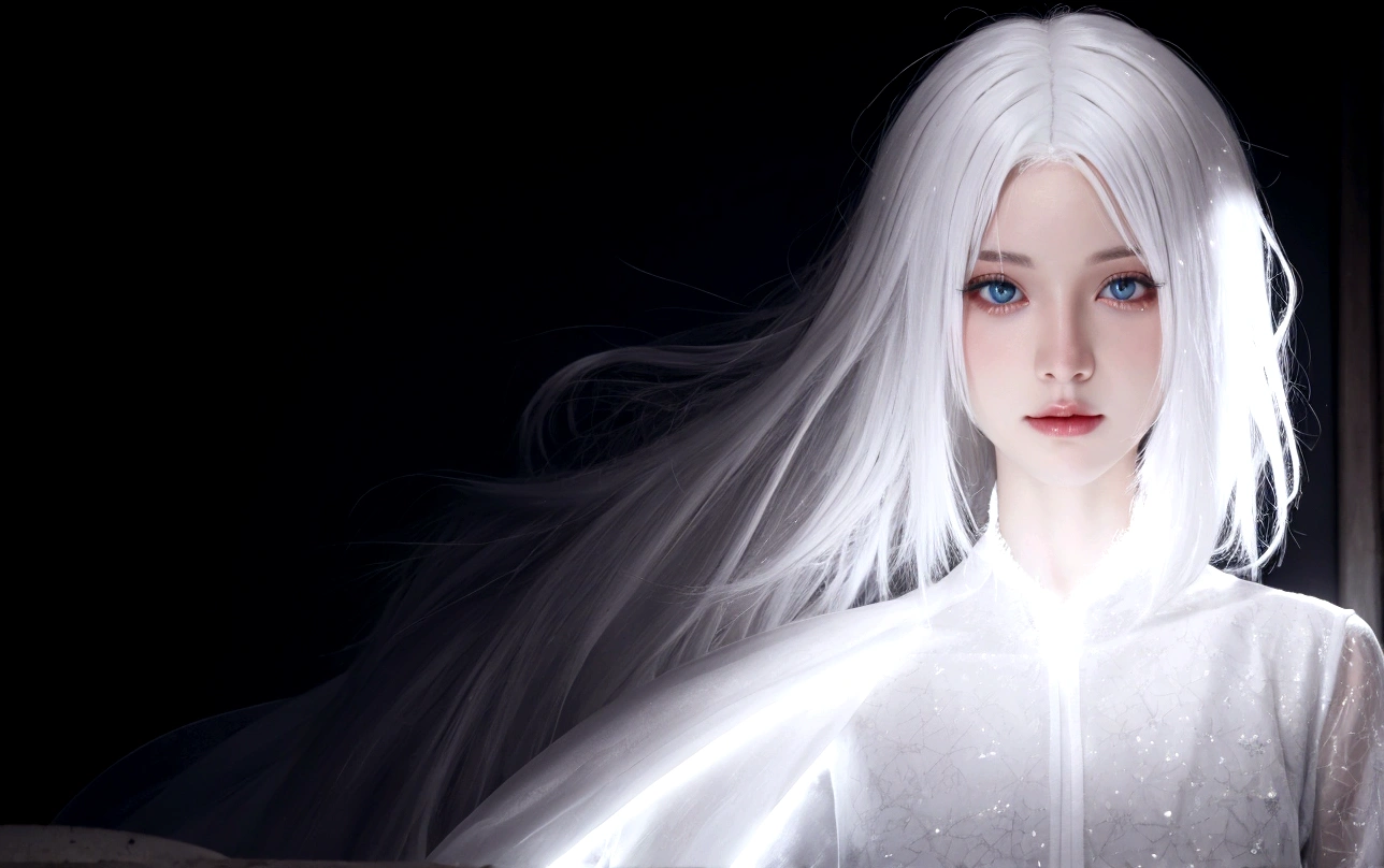 White hair