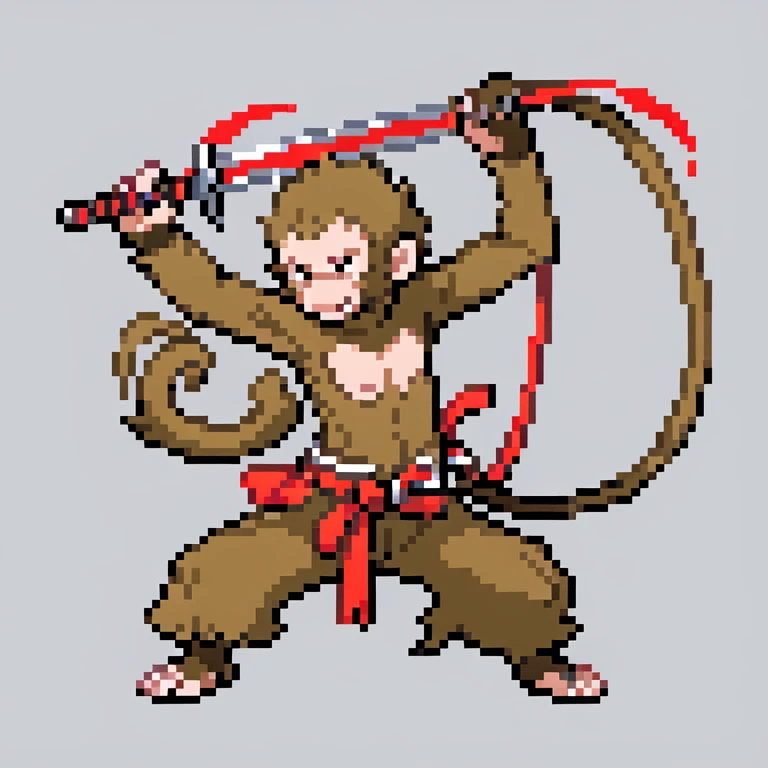 monkey with a sword 