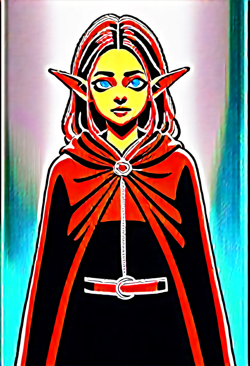 (masterpiece, top quality, best quality, official art, beautiful and aesthetic:1.2), (1girl), extreme detailed, (fractal art:1.3), colorful, highest detailed, perfect face, HDR, (white cloak golden lines:1.2), striking visuals, (dynamic streaks, luminous trails:1.2), vibrant colors, it looks even more beautiful than immortal, colored contact lenses, blush, high detail, anime, romanticism, modern, gothic art, anime style, film lighting, ray tracing, motion rye, close-up, sony fe gm, uhd, high detail, top quality, 8k, clean fingers, well-formed fingers, mdnn, (sharp focus:1.2), portrait, attractive young woman, (beautiful face:1.1), detailed eyes, luscious lips, (eye makeup:1.2), (tight body:1.2). (morning sun lighting:1.2), depth of field, bokeh, 4K, HDR. by (James C. Christensen:1.2|Jeremy Lipking:1.1) a small gnome girl with pale skin, very long wavy silver hair covering one eye, bright blue anime-style eyes with long lashes, wearing a corset, white puffy long sleeved shirt, and puffy cloth pants, leather bound boots, set in a windy fantasy landscape, (best quality, 4k, 8k, highres, masterpiece :1.2),ultra-detailed,dungeons and dragons, long elf ears, detailed skin and cloth textures, cute detailed face, intricate details, extremely detailed, 1girl, dynamic pose with hair covering one eye, shy personality, puffy cloth pants with leather belt, detailed privateer outfit, detailed buccaneer outfit, pouch on belt, wearing ornate leather armor with fur trim, silver inlay detail, wearing fur trimmed boots, wearing fur trimmed gloves, short, short height, halfing girl, small girl, very long detailed flowing hair, big head, big round eyes, windy, wind blown hair, wirey muscles, fighter, dynamic angle, kineticist, pathfinder, pathfinder kineticist, wind kineticist, pouty lips