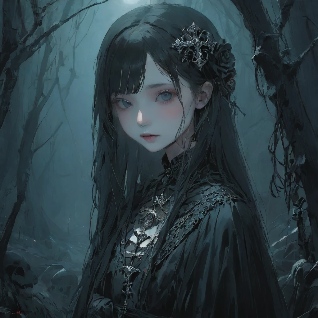 💀、☠、girl、❤、💀、Dark Fantasy、💀🥵💗、