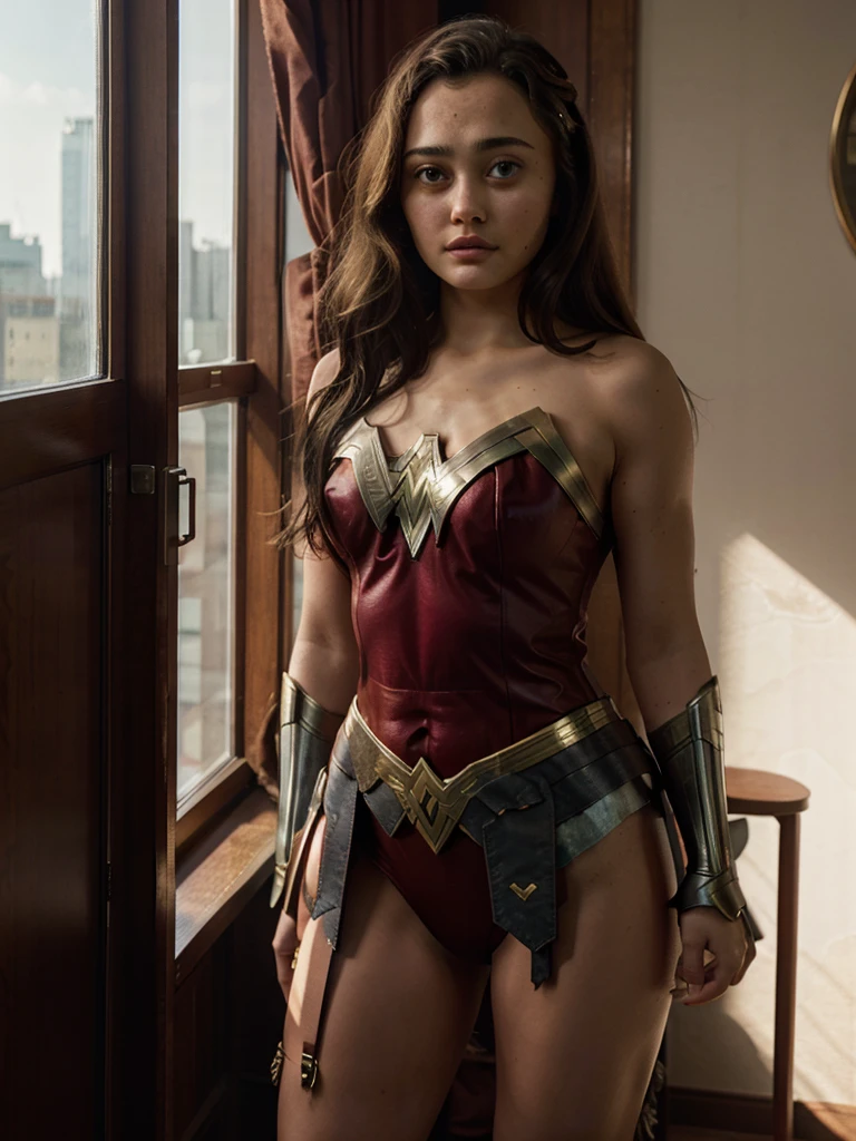 young ella purnell, sexy, (wonder woman), bimbo