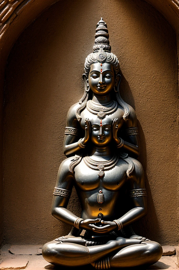Tamil god shiva in meditation
