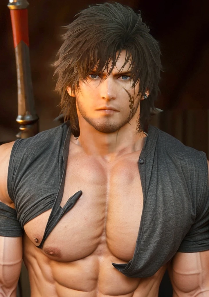 male pecs, muscle