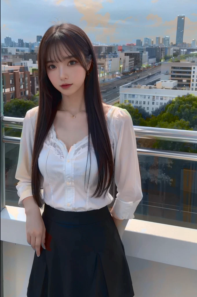 black blouse, 