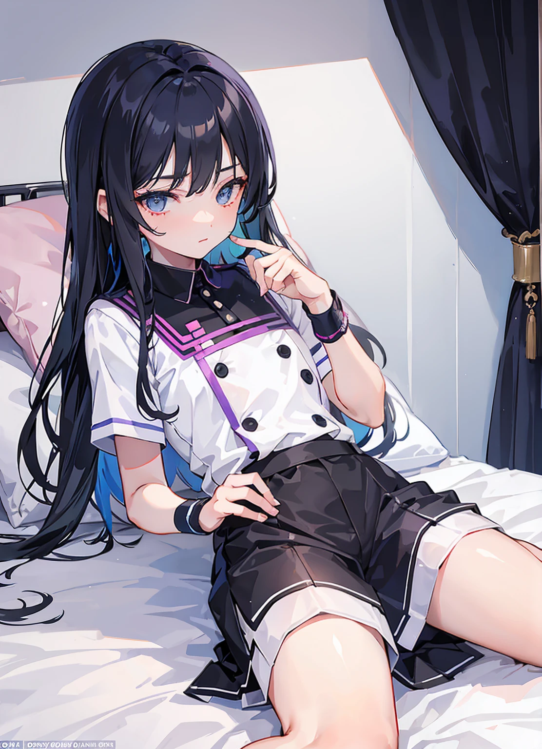 A 14-year-old boy lies in a bed at a transgender hospital.,The operation was successful,Become beautiful and charming,Idol sister wearing black silk