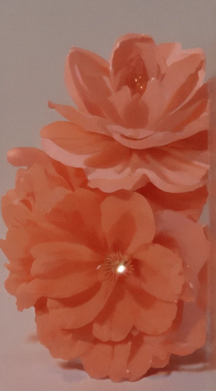 Create a flower that represents a Gold and Crimson Red Dragon, with precious stones, fire, The flower is linked to a gold ring that has precious stones, 