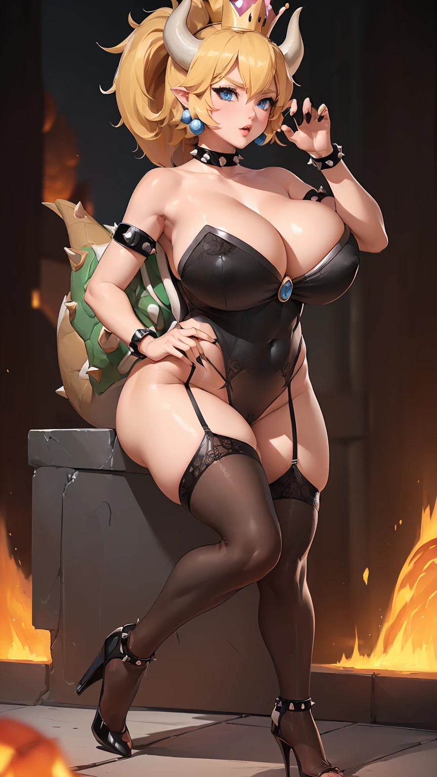 (best quality). (Ultra Detalhado). (1girl), Olhando para o Viewer. (Antecedentes detalhados). belos olhos detalhados. rosto delicado e bonito. (high saturation), seios grandes, droopy breasts, (((sexy black date lingerie outfit))), (((sexy cleavage))), (((sexy legs))), (((heels))), (((breasts Focus))), (((gigantic breasts))), (((she's as a pornstar ready for fuck))), (((paizuri pose))), (((ready for paizuri sex act))), (((breasts looking front the viewer))), (((front breasts))), (((into volcano with lava)))