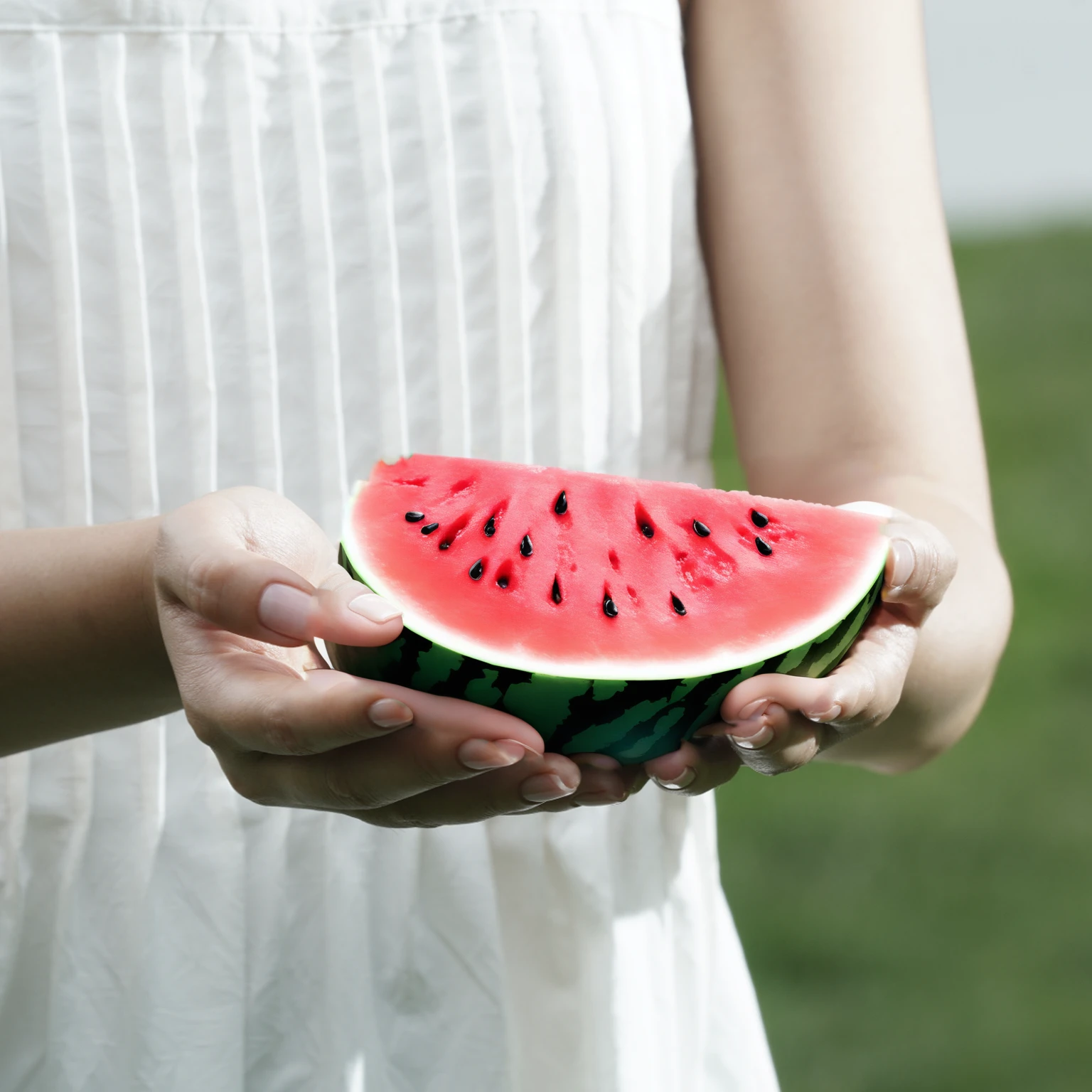 A piece of watermelon