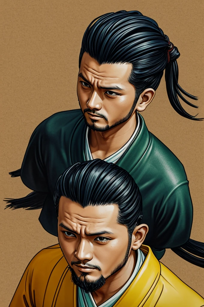 Draw tanjiro kamado