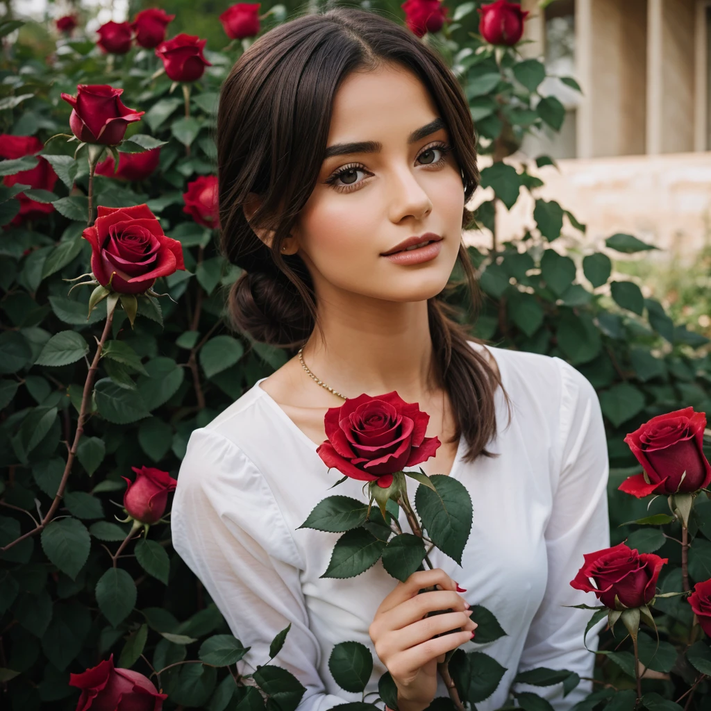 Bookay of red rose