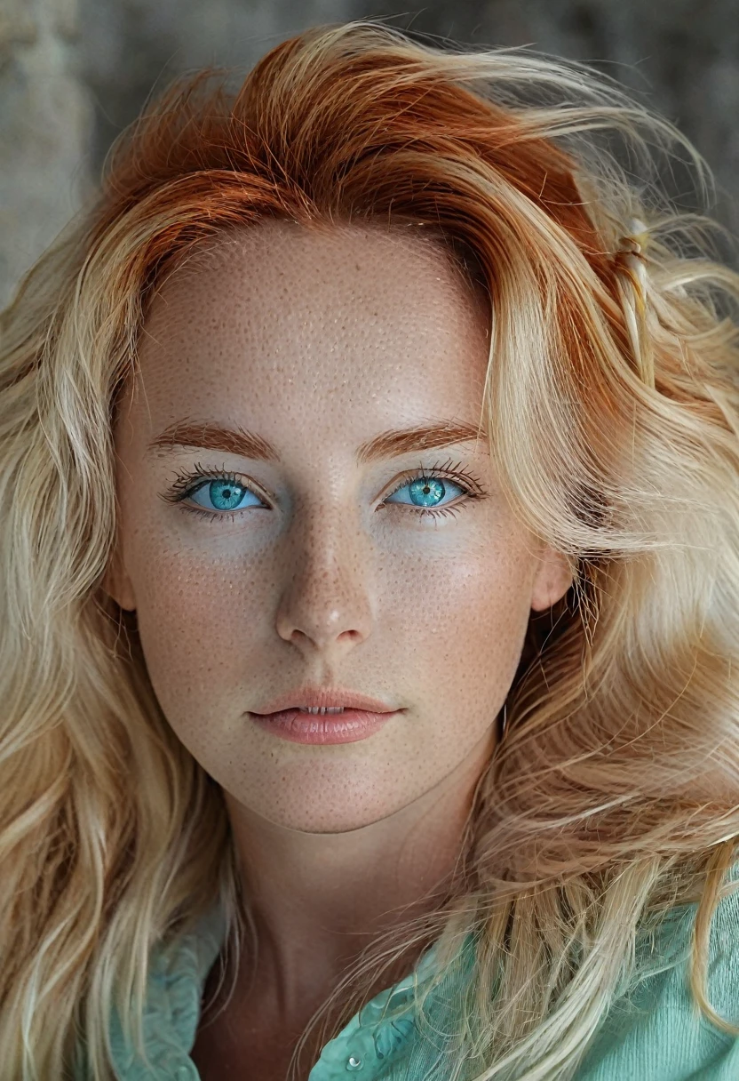 Nordic King, Rico, nordic clothes, serious, with women around him, beautiful women, black, redhead blondes, greeneyes, cerulean, seais 