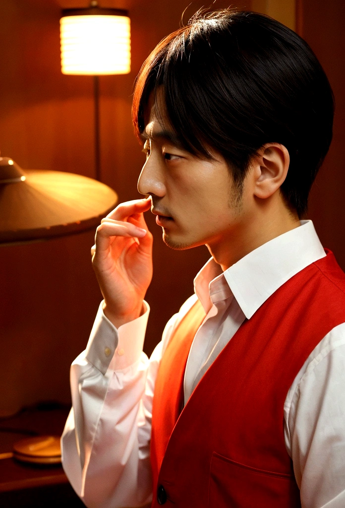 Cool Uncle　male　Japanese　adiposeness