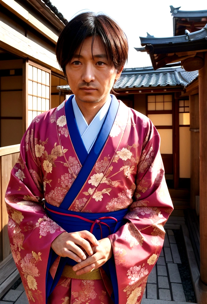 Cool Uncle　male　Japanese　adiposeness　camera angle　Farbe
