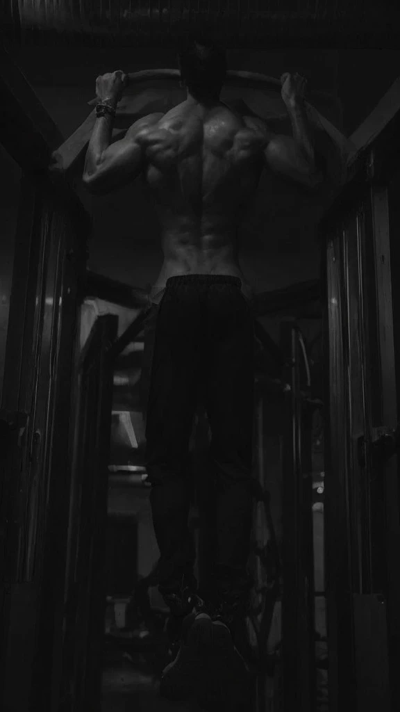 Male muscular body