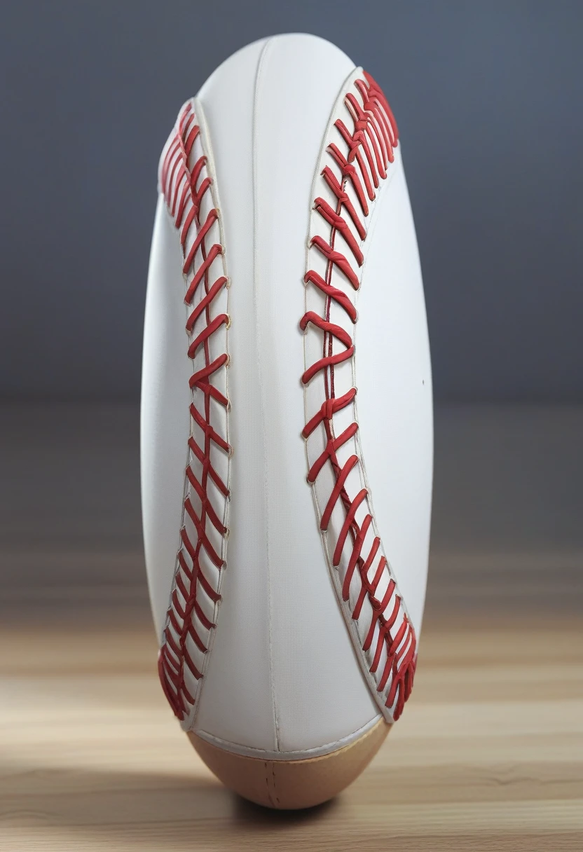 a close up of a baseball on a wooden table with a gray background, baseball, baseball bat, Close-up photo, Center shot, wide detail, Basic, Digital Enhancement, Close-up portrait, Stock Image, Portrait Shot, Profile photo, picture, subtle details, wide, The rule of thirds!!!!, Wallpapers – 1 0 2 4, fan favorite, closeup Portrait Shot, Digital Rendering