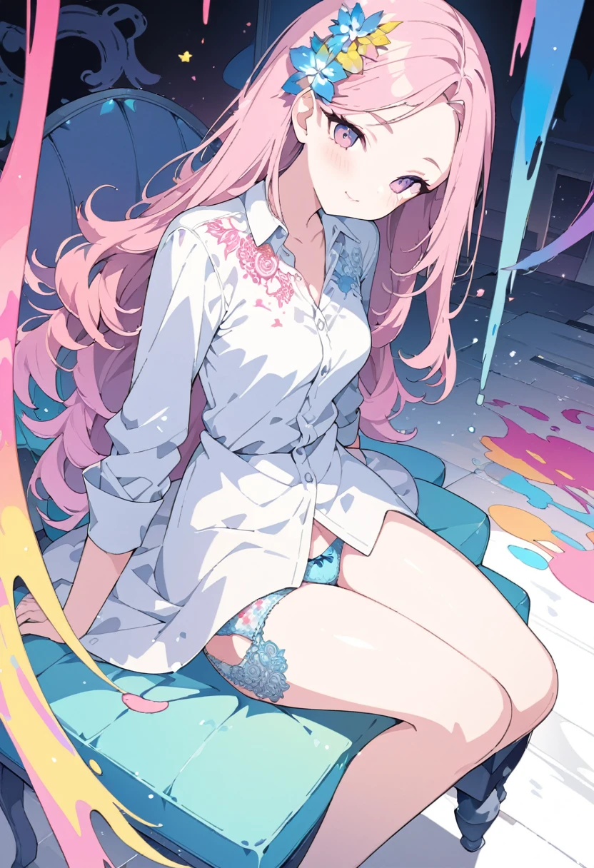 seamless geometry,blank background,geometry puzzle style,pretty girl, shining eyes, 16 years old, happiness,cute smile,flowing hair,light blue geometric pattern yukata,周围有colorful geometric pattern,bright colors,Sparkling fireworks in the background,colorful geometric pattern,eye-catching composition,abstract pattern,Geometric symmetry,Impressive visual impact,artistic interpretation,Expressive brushstrokes,Translucent layer,Contrasting tones,Warm and cold light exposure,Fantastic and magical atmosphere,Captivating and captivating scenes,pussy,masturbation,spread legs Completely naked Pussy Toro face masturbation Cumming face Pussyに手を入れる