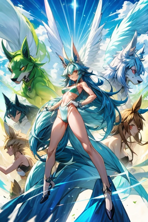 animal illustrations,mixed species,different kinds of animals,various species,diverse animals,digimon evolution,Ultimate Evolution,perfect body,ultimate body,horse,There is personification,digimon evolution,Ultimate Evolution,perfect body,ultimate body,UFO,There is a horse,There is personification animation comprehensive,Multiple animal races,Fully anthropomorphic(Beast ears and tail),Lots of beautieany dancers,Lots of beauties