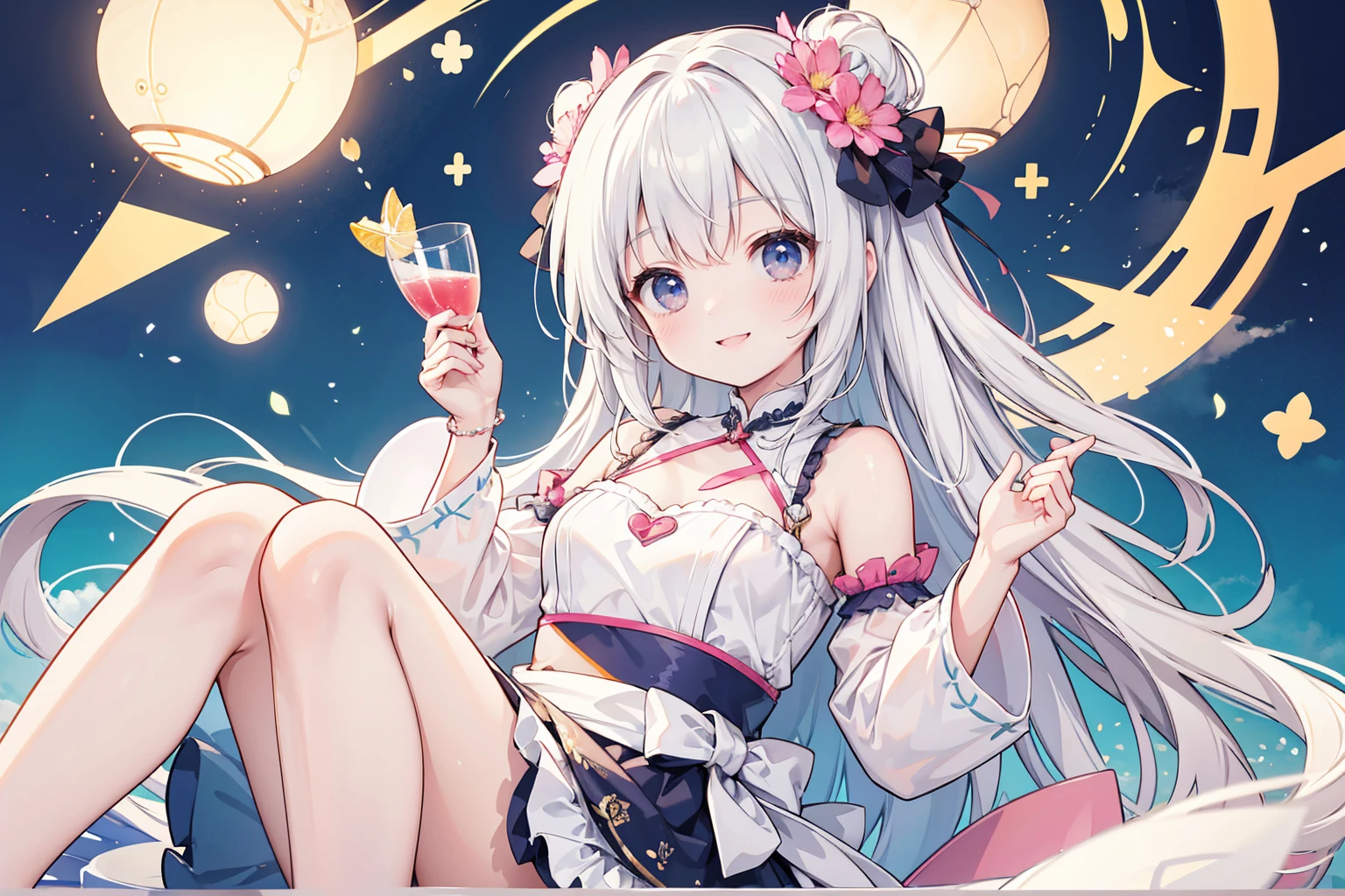 16K、Highest quality、Highest Resolution、Highest quality、Beautiful woman、Cute woman、beautiful、smile、Smile、looks fun、cheers、