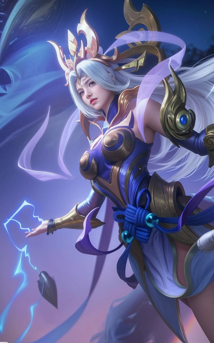  best quality, tmasterpiece,Ultra-high resolution,Clear face,（Reality：1.4），ferpect lighting，(upper body shot), (photorealistic:1.50), anime wallpaper, Guviz style artwork, cover-up fantasy up to magic , by Yang J, Guviz, beautiful artwork illustration, beautiful digital artwork, beautiful digital illustration, Li Song, beautiful anime portrait, art style in Beauvot, 
