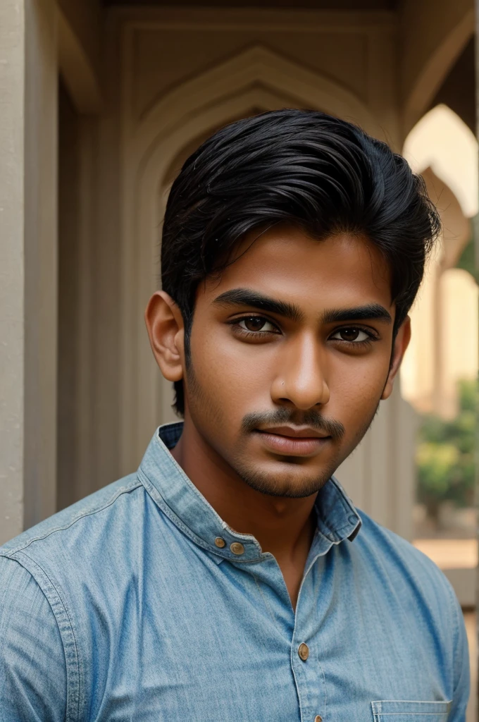 ((best quality)), ((masterpiece)), (detailed), perfect face Indian boy