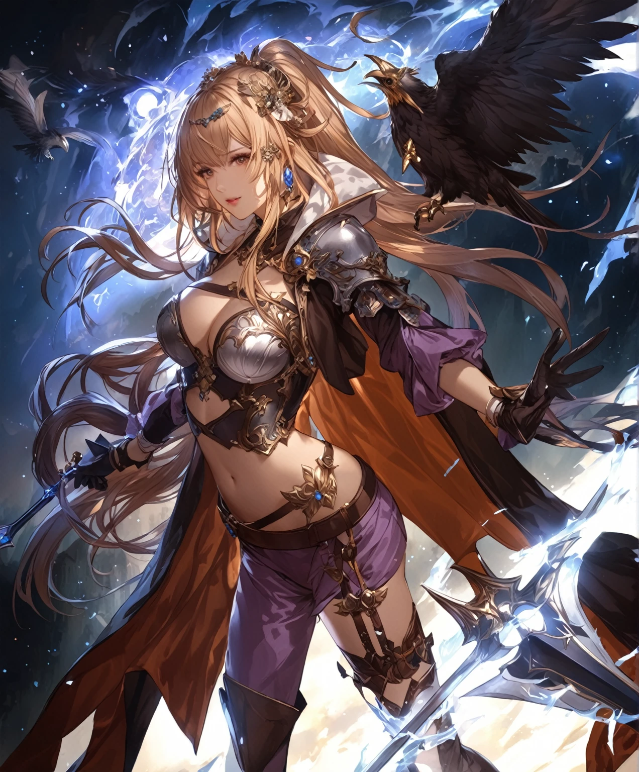 masterpiece, best quality, good quality, Fantasy aesthetics, Highly detailed, shadowverse style, female