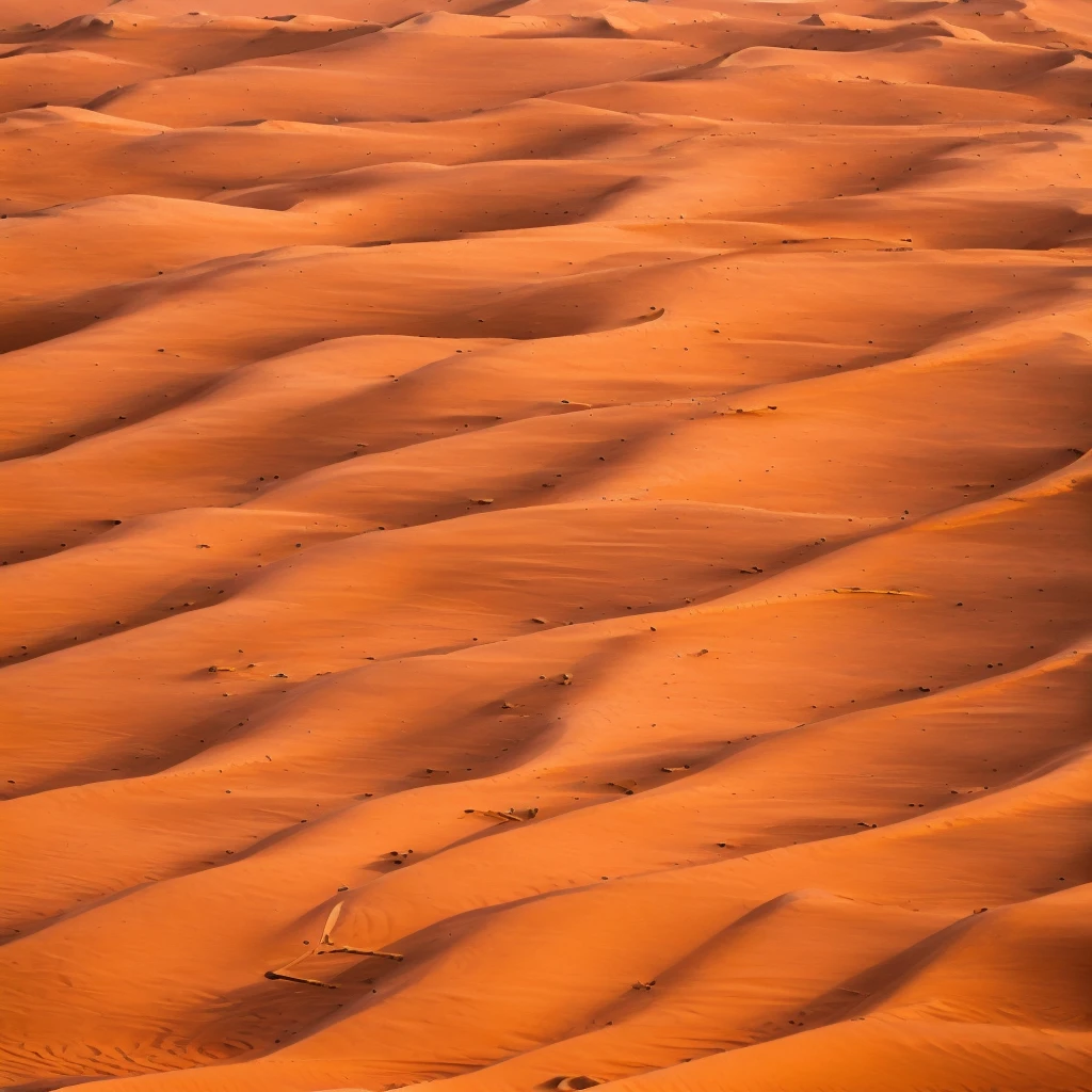 A vast landscape of a huge desert, in the foreground we have large and beautiful sand dunes, the sand is too fine, The colors of this sand are warm and earthy colors, It gives the impression that they move in a zig zag pattern in the wind., In the background, you can see huge mountains that combine with the image and the third plane is a beautiful night sky where you can see constellations of stars that shine in multiple colors, generating an atmosphere of something never before seen by humans., from another world. ((high quality)) ((Masterpiece)) ((Photography)) ((high resolution)) ((HD))