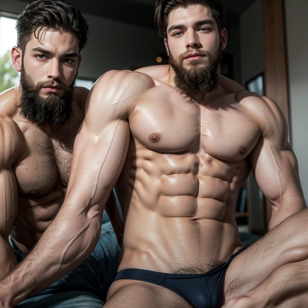 Muscle god  beard