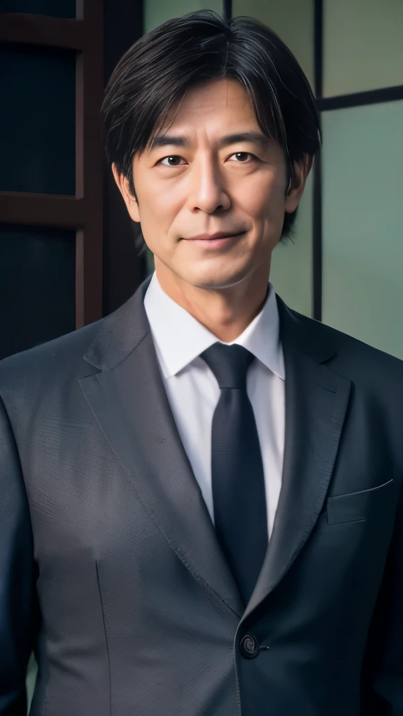Japanese, Male, 48 years old, High image quality