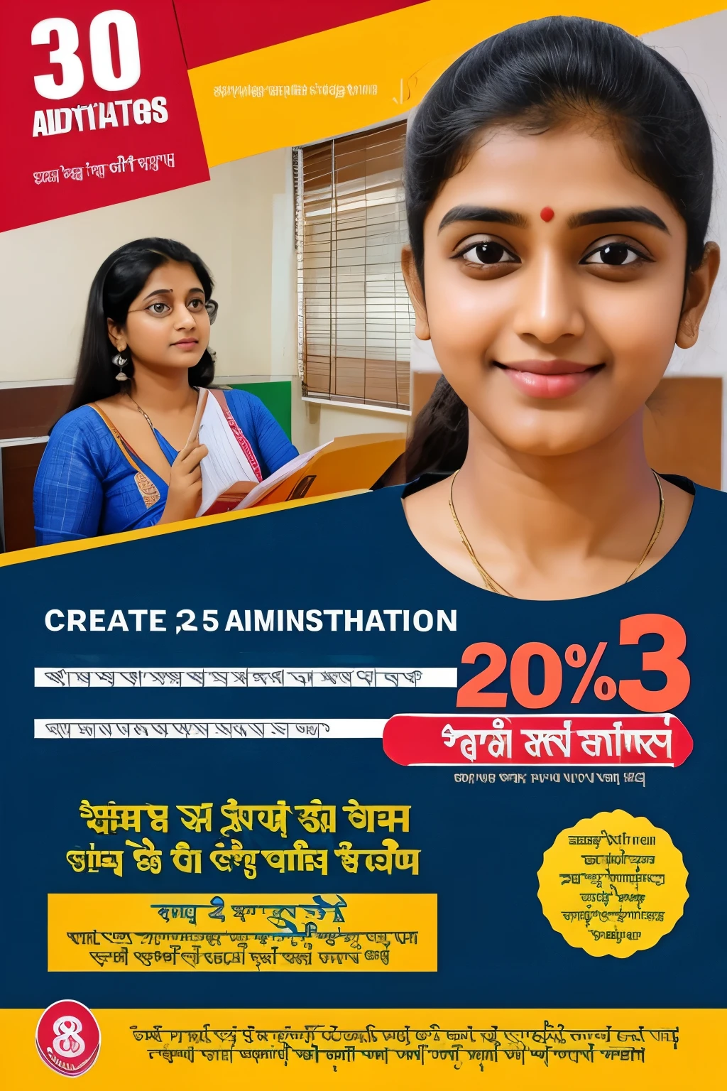 Create an advertisement for Pratik tuition classes admissions open for 11th standard state board. 30% discount. Limited seats. Batch starts on 15th July. Address Suman Nivas sector 20 Belapur. Contact number 8451912611 /8369656189