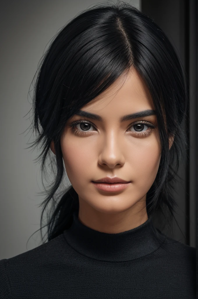 black hair, Surrealism, 8k, super detail