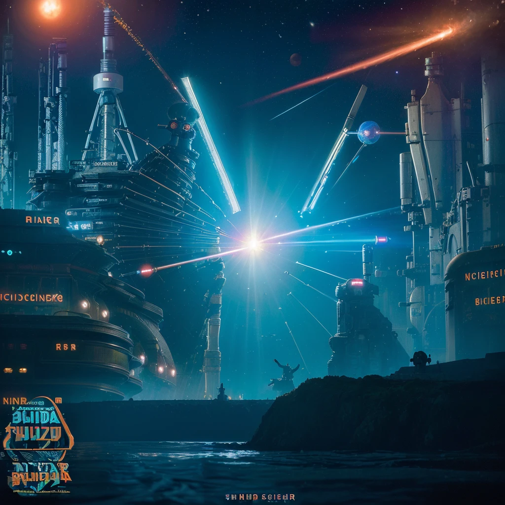 ((Highest quality)), ((masterpiece)), (detailed),(SCIENCE FICTION:2),(movie blade runner:1.5),
Mother Blue Star『Earth』Hope、A bewitching red star『Mars』。
If that beautiful, blue star is a paradise for the soul,、
This red, mysteriously flickering planet was also a paradise for desires.。
