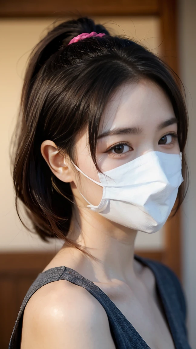score_9, score_8_up, score_7_up, score_6_up, score_5_up, score_4_up, just describe what you want,
photorealistic,ultrarealistic,real person,rating explicit, nsfw, absurdity,
(beautiful & cute),(cute impression),photograph of Japanese woman,
Evita from Peru, 1 Japanese girl, beautiful, small face,
(brown eyes:1.2),
(black hair:1.3),short hair,
huge breasts:1.1,short stature,
BREAK
The girl arms are bound:1.3,
smile ,
floral print kimono, wet body:1.1,
(tatami room),
raw lighting,
Negative prompt: worst quality, low quality, normal quality, messy drawing, amateur drawing, lowres, bad anatomy, bad hands, source_furry, source_pony, source_cartoon, comic, source filmmaker, 3d, middle age, mother, mature female, milf, body piersing, Muscles, censor, bar censor, mosaic censorship, logo, watermark,teeth,pussy,
Steps: 30, Sampler: Restart, CFG scale: 7, Seed: 4293313289, Size: 832x1216, Model hash: ab9a986395, Model: pinkiepiePonyMix_v30BetaFp16, VAE hash: 63aeecb90f, VAE: sdxl_vae.safetensors, Clip skip: 2, ADetailer model: face_yolov8s.pt, ADetailer confidence: 0.3, ADetailer dilate erode: 4, ADetailer mask blur: 4, ADetailer denoising strength: 0.4, ADetailer inpaint only masked: True, ADetailer inpaint padding: 32, ADetailer version: 24.5.1, Version: f0.0.17v1.8.0rc-latest-277-g0af28699