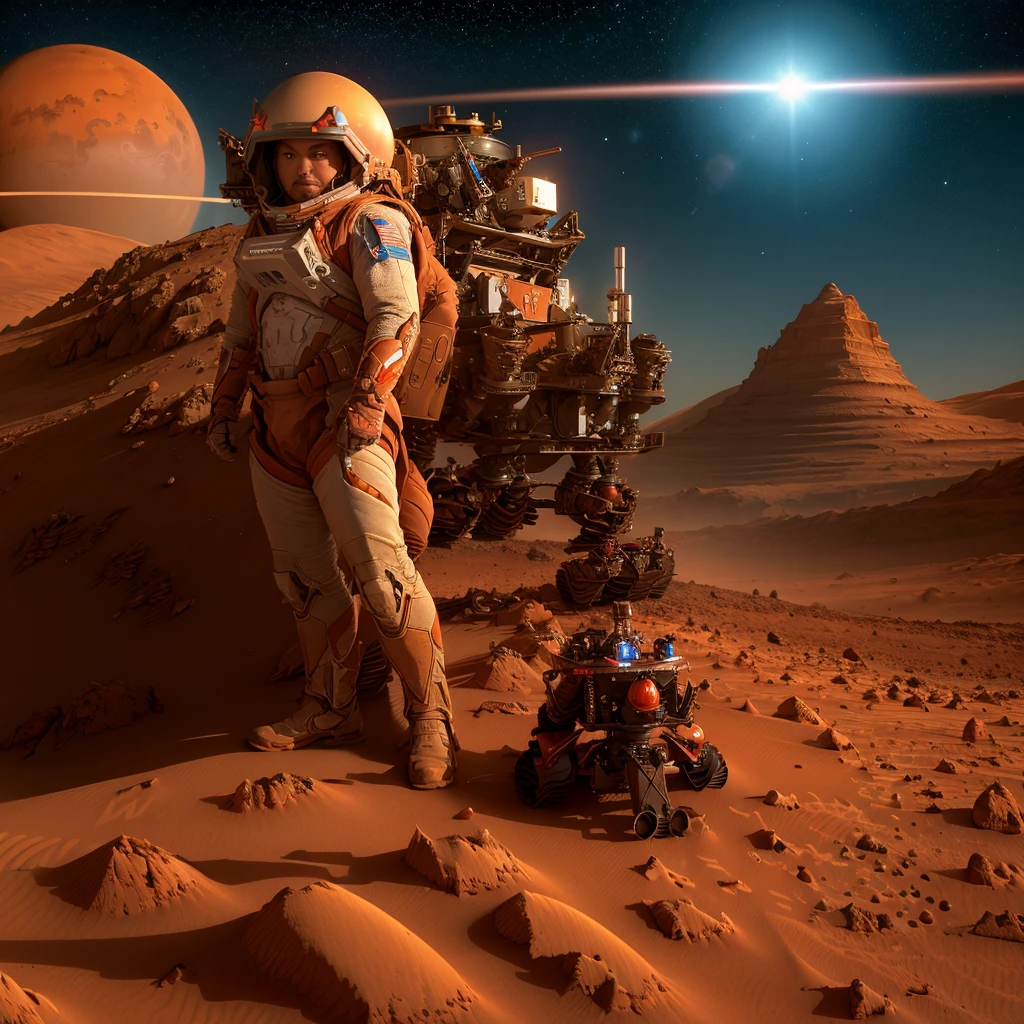(Mars:1.5), (real:1.5), ((Highest quality)), ((masterpiece)), (detailed), SCIENCE FICTION,
