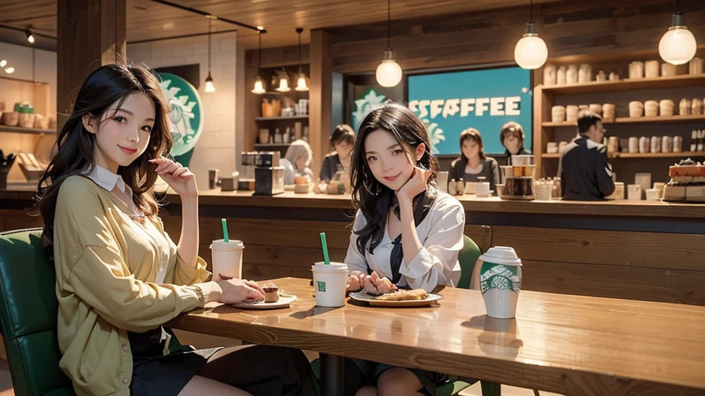 ((((((((夜の暗いInside the Starbucks store))))))))
((((((((The night view can be seen from the window))))))))
((((Warm indirect lighting or candlelight))))
8K、RAW Photos、Highest quality、Super detailed、Super Resolution、Ultra HD、8K壁紙、Amazing details
((A girl in a blazer uniform ((White blouse with formal collar, Blue Blazer,
Red Check Skirt, Red checkered ribbon on blouse)), Complete limbs, Full Finger, ))
(((((((Inside the Starbucks store、16-year-old high school girl)))))))、((((((Sit down and eat cake、Drink coffee、smile))))))、((Heart Necklace))
((((A crowded store))))
Modern interior:The chic design of the furniture and interior is arranged.、Creating a sophisticated space。
Soothing music:Relaxing jazz and acoustic background music、Enhances the mood at night。
Comfortable seats:Cushioned sofas and armchairs are provided.、You can stay comfortable even for long periods of time.。
Warm colours:Brown or beige、Warm colors such as deep green are used.、Creates a calm atmosphere。
Large windows:外の夜景を楽しめるLarge windowsがあり、It blends in with the city's nightscape.。
Green Interior:Potted plants are appropriately placed、Creates a natural and relaxing atmosphere。
artwork:Artworks and photographs by local artists are on display.、Enhances the atmosphere in the store。
Fragrance production:Coffee and cinnamon、The aroma of vanilla fills the store、Increases comfort。
Open Kitchen:バリスタの仕事が見えるOpen Kitchenがあり、You can also enjoy the work scenery.。
Unique Decoration:The decorations are themed according to the season.。
Community Table:A large table is installed.、You can also enjoy interacting with other guests.。
Private room space:There are private rooms and partitions to ensure privacy.、Ideal for those who want a quiet stay。
High-quality tableware:Stylish cups and plates are used、Enhances the appeal of your drinks and food。
Display Area:Coffee beans, mugs and other related products are displayed tastefully.。
Eco-friendly initiatives:Eco-friendly materials and recycling programs are implemented。
Friendly staff:Warm and friendly customer service、Increases in-store comfort。
Seasonal Menu:Seasonal special drinks and food are offered.、There's always something new to enjoy。
Acoustic Live:Occasional live performances and events、Create a special evening atmosphere。
8K、RAW Photos、Highest quality、masterpiece:1.2、Super detailed、Super Resolution、Ultra HD、8K壁紙、Amazing details、Photorealistic:1.4、Having fun by the water、Full Body Shot、Full body photo、High-resolution RAW color photos、Professional photos、A scene full of emotion、Very detailed and beautiful、Ultra HD、8K壁紙、Amazing details、Huge file sizes、Highly detailed beautiful girls、Highly detailed face Highly detailed eyes、Extremely realistic skin、 Highly detailed fingers, Highly detailed nose, Highly detailed mouth, Perfect Anatomy, Highly detailed background, Highly detailed clothing, Teen, cute女の子, Famous Japanese Idols, cute, Realistic body, Slender, White skin, Glowing Skin, Slim body, Realistic Face, Delicate eyes, double eyelid,