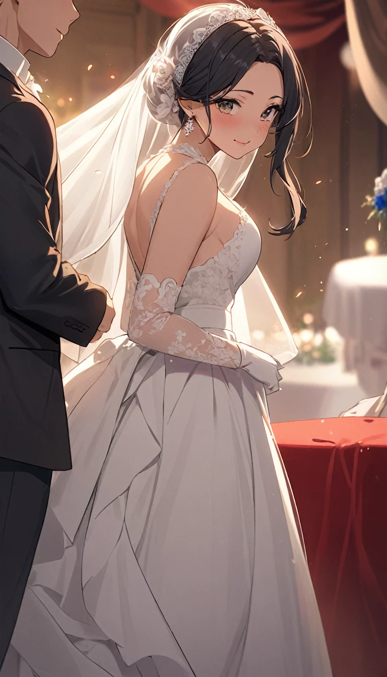 A sneak peek at a married woman