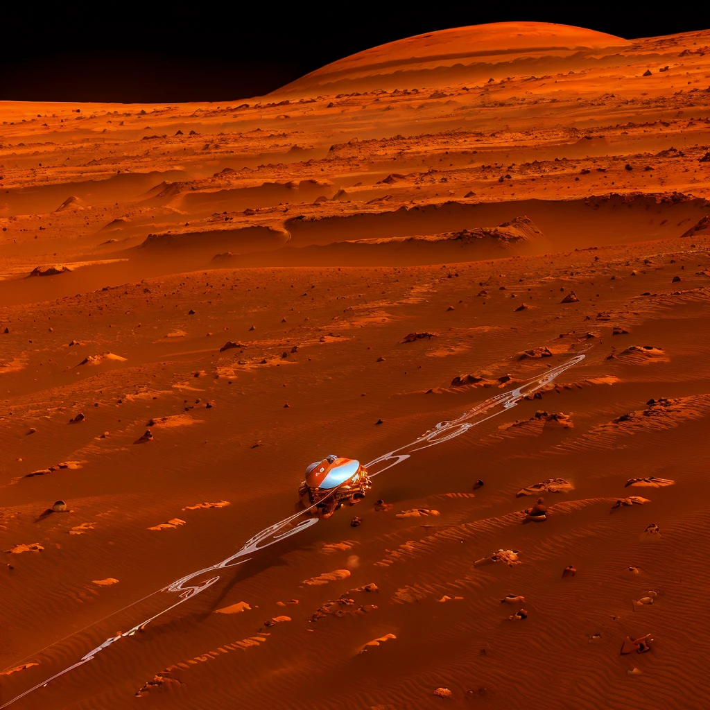 (Mars floating in space:1.5), (landscape:1.5), (real:1.5), ((Highest quality)), ((masterpiece)), (detailed), SCIENCE FICTION,