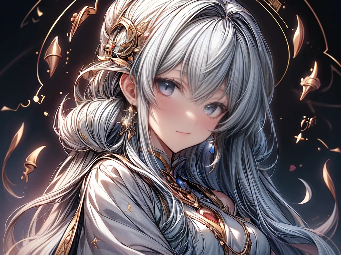 ((masterpiece, highest quality, Highest image quality, High resolution, photorealistic, Raw photo, 8K)), ((Astrologer:1.5)), Names of constellations and zodiac signs, constellations, astrology, unknown constellations, geometry and astrology, constellations, constellation Libra, very accurate and detailed, Libra, accurate and detailed, accurate depiction, numerology, very accurate, with constellation, Pisces, magical emblem, constellation, full body shot of astrologer wearing lace robes and veil hiding face,