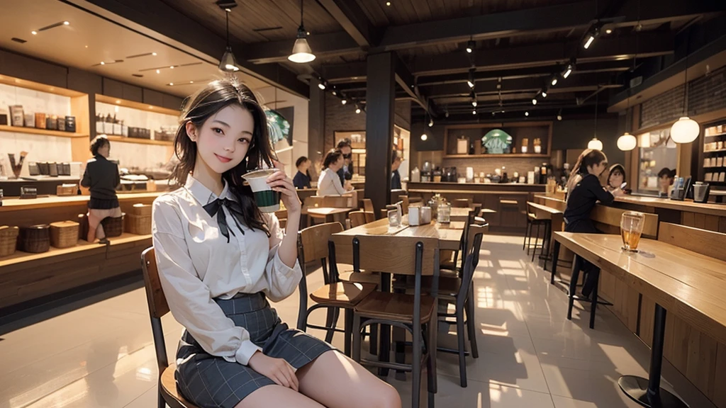 ((((((夜の暗いInside the Starbucks store))))))
(((((((The night view can be seen from the window)))))))
(((((Warm indirect lighting or candlelight)))))
((((Inside a store with many people))))
8K、RAW Photos、Highest quality、Super detailed、Super Resolution、Ultra HD、8K壁紙、Amazing details
((A girl in a blazer uniform ((White blouse with formal collar, Blue Blazer,
Red Check Skirt, Red checkered ribbon on blouse)), Complete limbs, Full Finger, ))
(((((((Inside the Starbucks store、16-year-old high school girl)))))))、((((((Sit down and eat cake、Drink coffee、smile))))))、((Heart Necklace))
Modern interior:The chic design of the furniture and interior is arranged.、Creating a sophisticated space。
Soothing music:Relaxing jazz and acoustic background music、Enhances the mood at night。
Comfortable seats:Cushioned sofas and armchairs are provided.、You can stay comfortable even for long periods of time.。
Warm colours:Brown or beige、Warm colors such as deep green are used.、Creates a calm atmosphere。
Large windows:外の夜景を楽しめるLarge windowsがあり、It blends in with the city's nightscape.。
Green Interior:Potted plants are appropriately placed、Creates a natural and relaxing atmosphere。
artwork:Artworks and photographs by local artists are on display.、Enhances the atmosphere in the store。
Fragrance production:Coffee and cinnamon、The aroma of vanilla fills the store、Increases comfort。
Open Kitchen:バリスタの仕事が見えるOpen Kitchenがあり、You can also enjoy the work scenery.。
Unique Decoration:The decorations are themed according to the season.。
Community Table:A large table is installed.、You can also enjoy interacting with other guests.。
Private room space:There are private rooms and partitions to ensure privacy.、Ideal for those who want a quiet stay。
High-quality tableware:Stylish cups and plates are used、Enhances the appeal of your drinks and food。
Display Area:Coffee beans, mugs and other related products are displayed tastefully.。
Eco-friendly initiatives:Eco-friendly materials and recycling programs are implemented。
Friendly staff:Warm and friendly customer service、Increases in-store comfort。
Seasonal Menu:Seasonal special drinks and food are offered.、There's always something new to enjoy。
Acoustic Live:Occasional live performances and events、Create a special evening atmosphere。
8K、RAW Photos、Highest quality、masterpiece:1.2、Super detailed、Super Resolution、Ultra HD、8K壁紙、Amazing details、Photorealistic:1.4、Having fun by the water、Full Body Shot、Full body photo、High-resolution RAW color photos、Professional photos、A scene full of emotion、Very detailed and beautiful、Ultra HD、8K壁紙、Amazing details、Huge file sizes、Highly detailed beautiful girls、Highly detailed face Highly detailed eyes、Extremely realistic skin、 Highly detailed fingers, Highly detailed nose, Highly detailed mouth, Perfect Anatomy, Highly detailed background, Highly detailed clothing, , cute女の子, Famous Japanese Idols, cute, Realistic body, Slender, White skin, Glowing Skin, Slim body, Realistic Face, Delicate eyes, double eyelid,