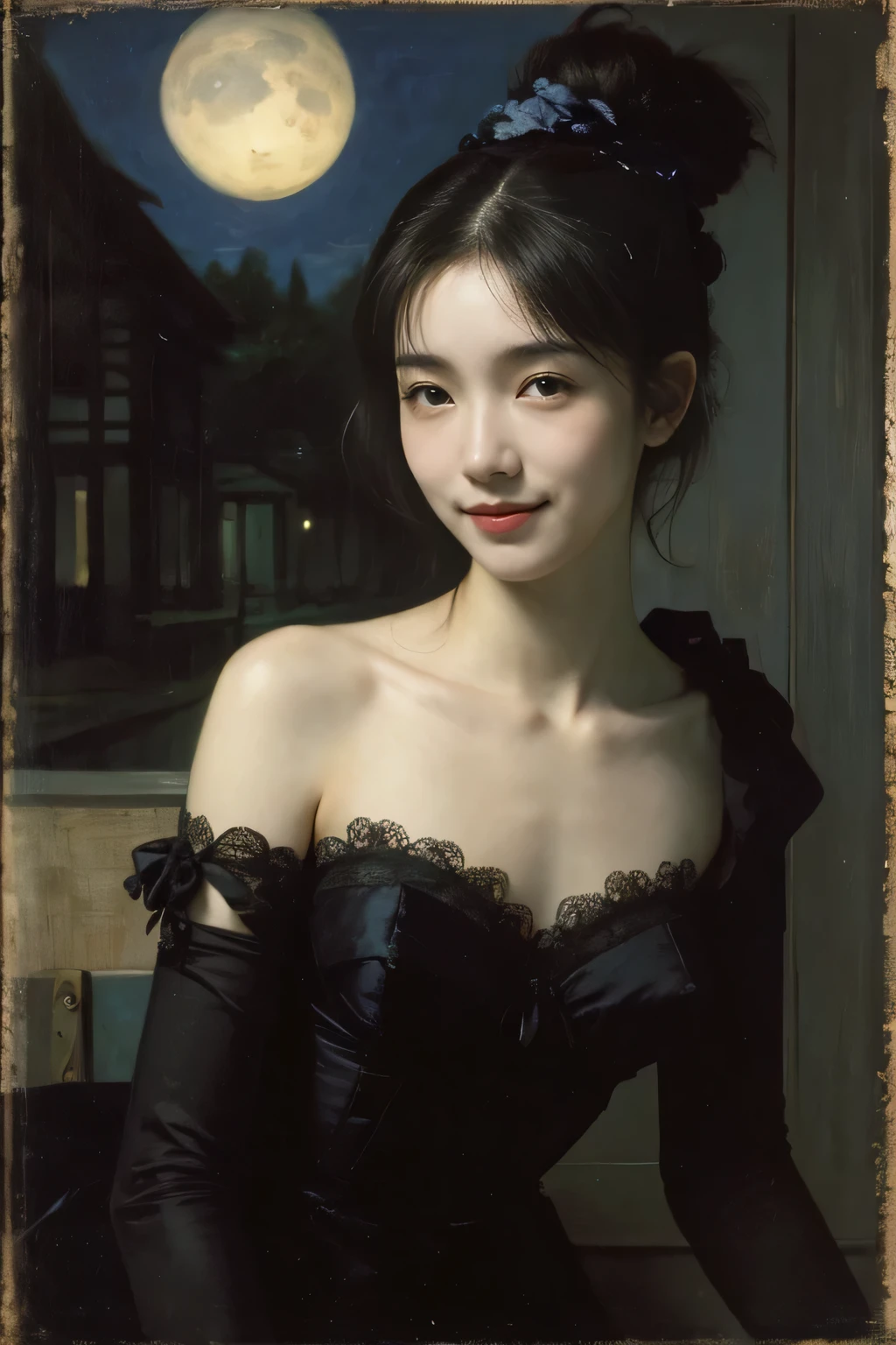 James Whistler's Nocturne.,smile,sexy