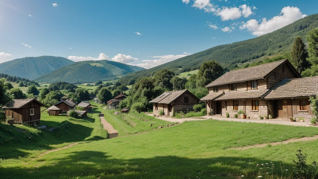 Once upon a time, life was very simple and peaceful in a small village. This village was named 'Willowbrook'. Situated amidst rolling hills and silent forests, this village was full of beauty.