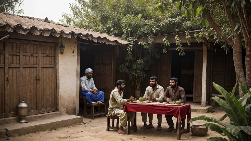 On a cold Agartala day, an unknown traveler arrived in the village. His name was Ilyas, a weary traveler seeking rest and solace. The villagers welcomed him with open arms, gave him space near their courtyards and even invited him to sit at their tables.