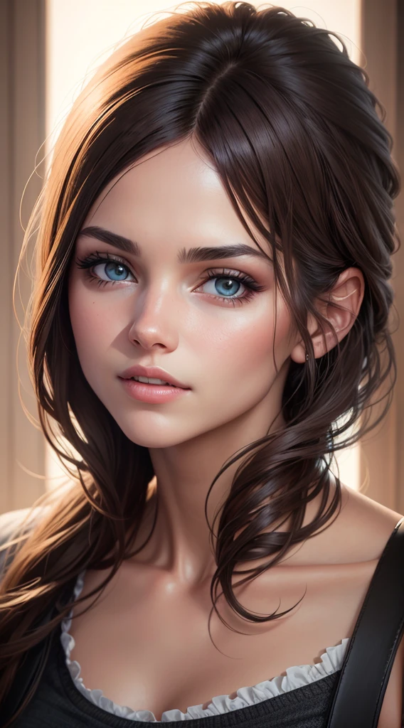 beautiful face woman 4k 8k photorealista