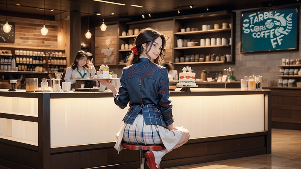 (((((Angle from behind)))))
(((((Crossing your legs)))))
((((Emphasize cleavage))))
((((((夜の暗いInside the Starbucks store))))))
(((((((The night view can be seen from the window)))))))
(((((Warm indirect lighting or candlelight)))))
((((((Inside a store with many people))))))
Large windows:外の夜景を楽しめるLarge windowsがあり、都市の夜の風景と調和しています
8K、RAW Photos、Highest quality、Super detailed、Super Resolution、Ultra HD、8K壁紙、Amazing details
((((A girl in a blazer uniform ((White blouse with formal collar, Blue Blazer, Red Check Skirt, Red checkered ribbon on blouse)), Complete limbs, Full Finger, ))))
(((((((Inside the Starbucks store、16-year-old high school girl)))))))、((((((Sit down and eat cake、Drink coffee、smile))))))、((Heart Necklace))
Modern interior:The chic design of the furniture and interior is arranged.、Creating a sophisticated space。
Soothing music:Relaxing jazz and acoustic background music、Enhances the mood at night。
Comfortable seats:Cushioned sofas and armchairs are provided.、You can stay comfortable even for long periods of time.。
Warm colours:Brown or beige、Warm colors such as deep green are used.、Creates a calm atmosphere。
Green Interior:Potted plants are appropriately placed、Creates a natural and relaxing atmosphere。
artwork:Artworks and photographs by local artists are on display.、Enhances the atmosphere in the store。
Fragrance production:Coffee and cinnamon、The aroma of vanilla fills the store、Increases comfort。
Open Kitchen:バリスタの仕事が見えるOpen Kitchenがあり、You can also enjoy the work scenery.。
Unique Decoration:The decorations are themed according to the season.。
Community Table:A large table is installed.、You can also enjoy interacting with other guests.。
Private room space:There are private rooms and partitions to ensure privacy.、Ideal for those who want a quiet stay。
High-quality tableware:Stylish cups and plates are used、Enhances the appeal of your drinks and food。
Display Area:Coffee beans, mugs and other related products are displayed tastefully.。
Eco-friendly initiatives:Eco-friendly materials and recycling programs are implemented。
Friendly staff:Warm and friendly customer service、Increases in-store comfort。
Seasonal Menu:Seasonal special drinks and food are offered.、There's always something new to enjoy。
Acoustic Live:Occasional live performances and events、Create a special evening atmosphere。
8K、RAW Photos、Highest quality、masterpiece:1.2、Super detailed、Super Resolution、Ultra HD、8K壁紙、Amazing details、Photorealistic:1.4、Having fun by the water、Full Body Shot、Full body photo、High-resolution RAW color photos、Professional photos、A scene full of emotion、Very detailed and beautiful、Ultra HD、8K壁紙、Amazing details、Huge file sizes、Highly detailed beautiful girls、Highly detailed face Highly detailed eyes、Extremely realistic skin、 Highly detailed fingers, Highly detailed nose, Highly detailed mouth, Perfect Anatomy, Highly detailed background, Highly detailed clothing, Teen, cute女の子, Famous Japanese Idols, cute, Realistic body, Slender, White skin, Glowing Skin, Slim body, Realistic Face, Delicate eyes, double eyelid,