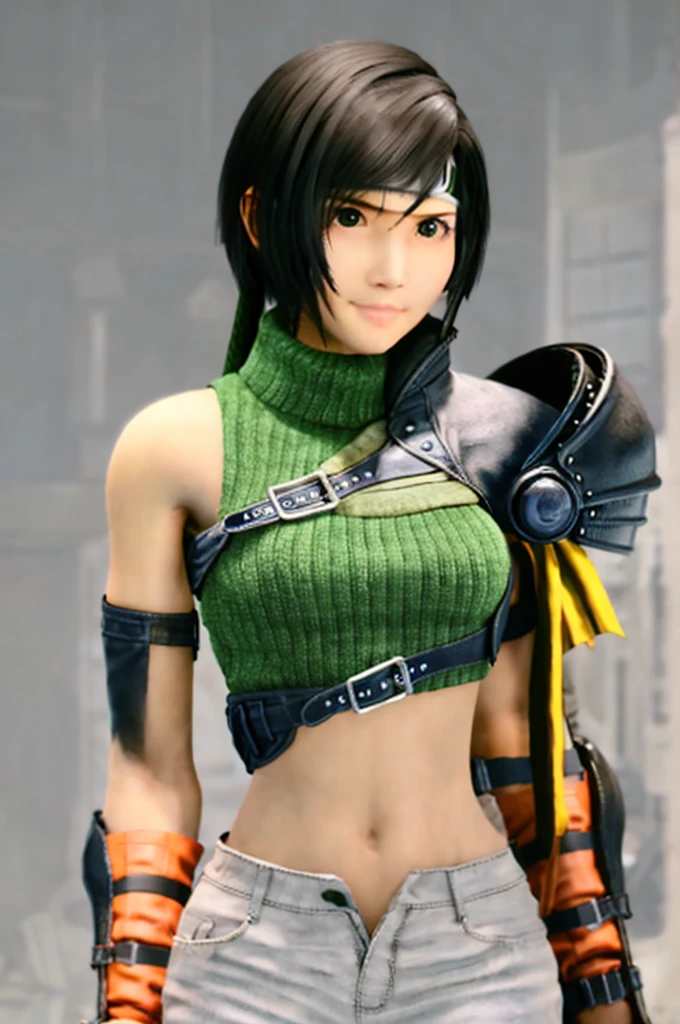 Highest quality,masterpiece,Ultra-high resolution,Yuffie,Upper Body,