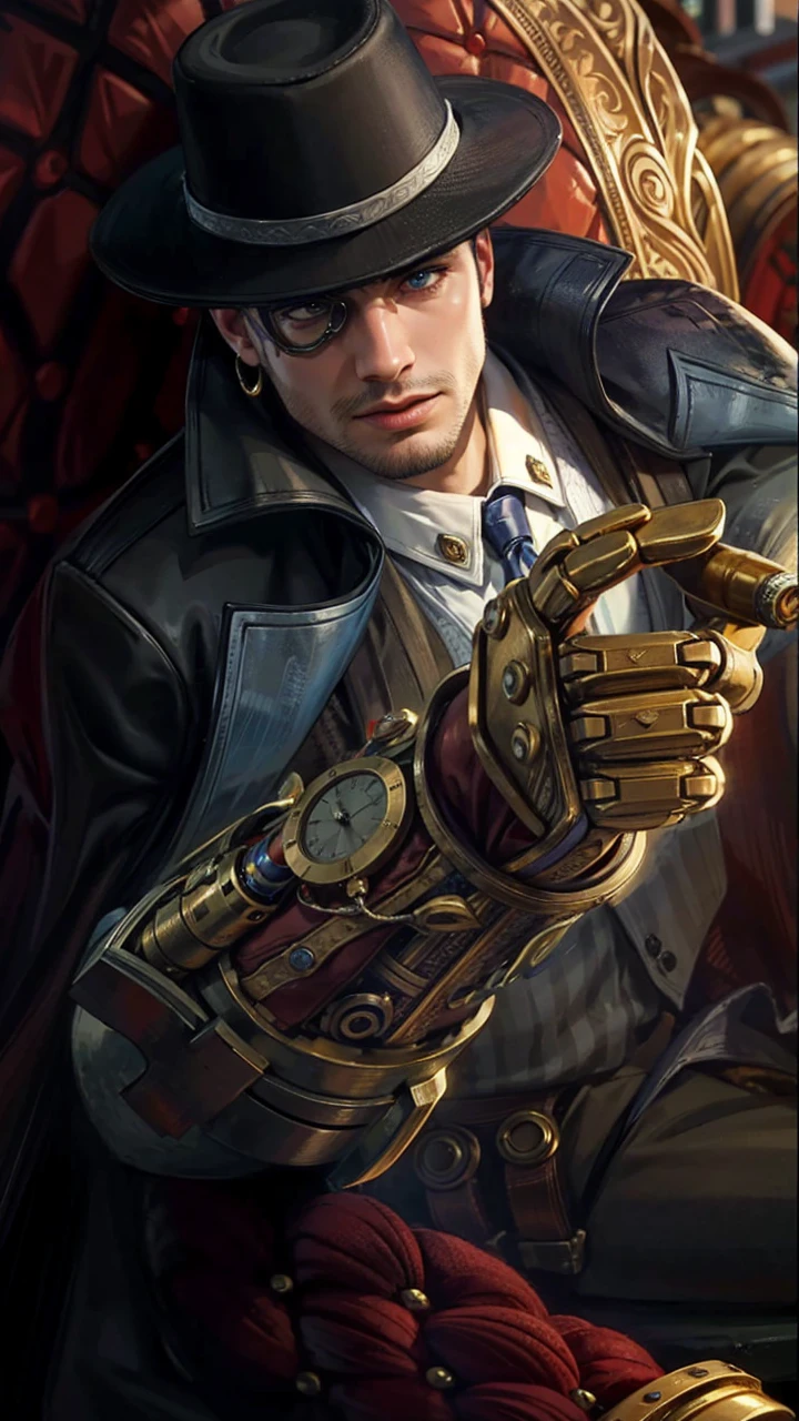 Best quality, masterpiece, detailed skin texture, detailed clothes texture, detailed face, super detail, 8k, intricate detail, 1 boy, The color doesn't change, Muscle guy, 1 guy