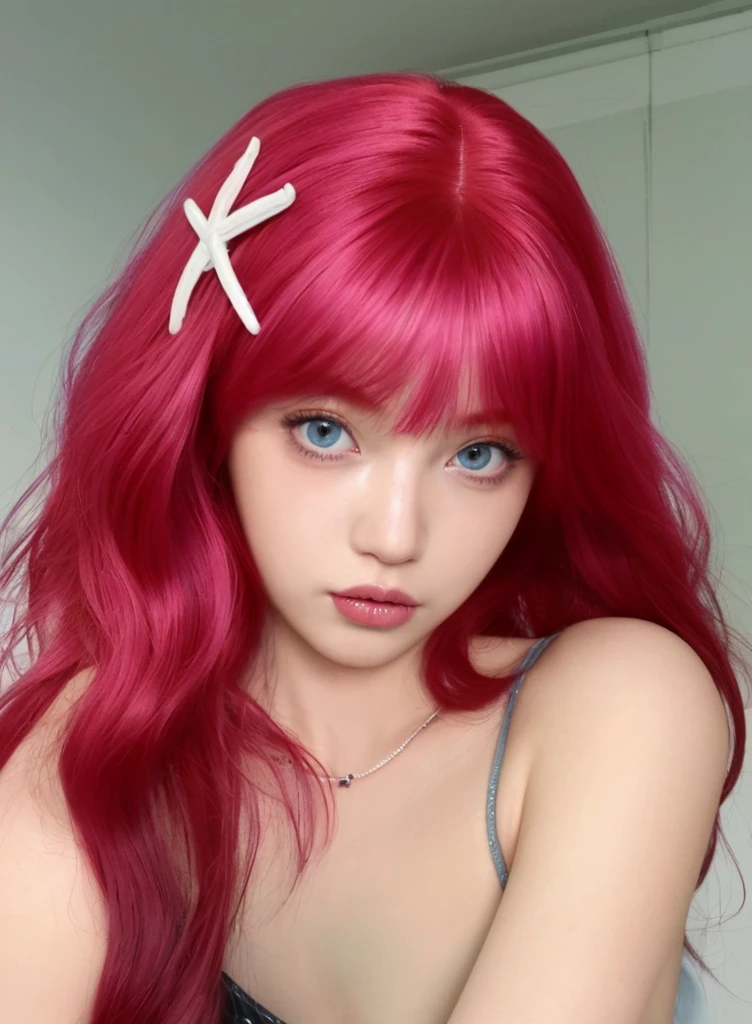 8K high quality,1 woman,Pink Hair:1.5
