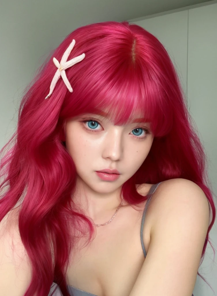 8K high quality,1 woman,Pink Hair:1.5