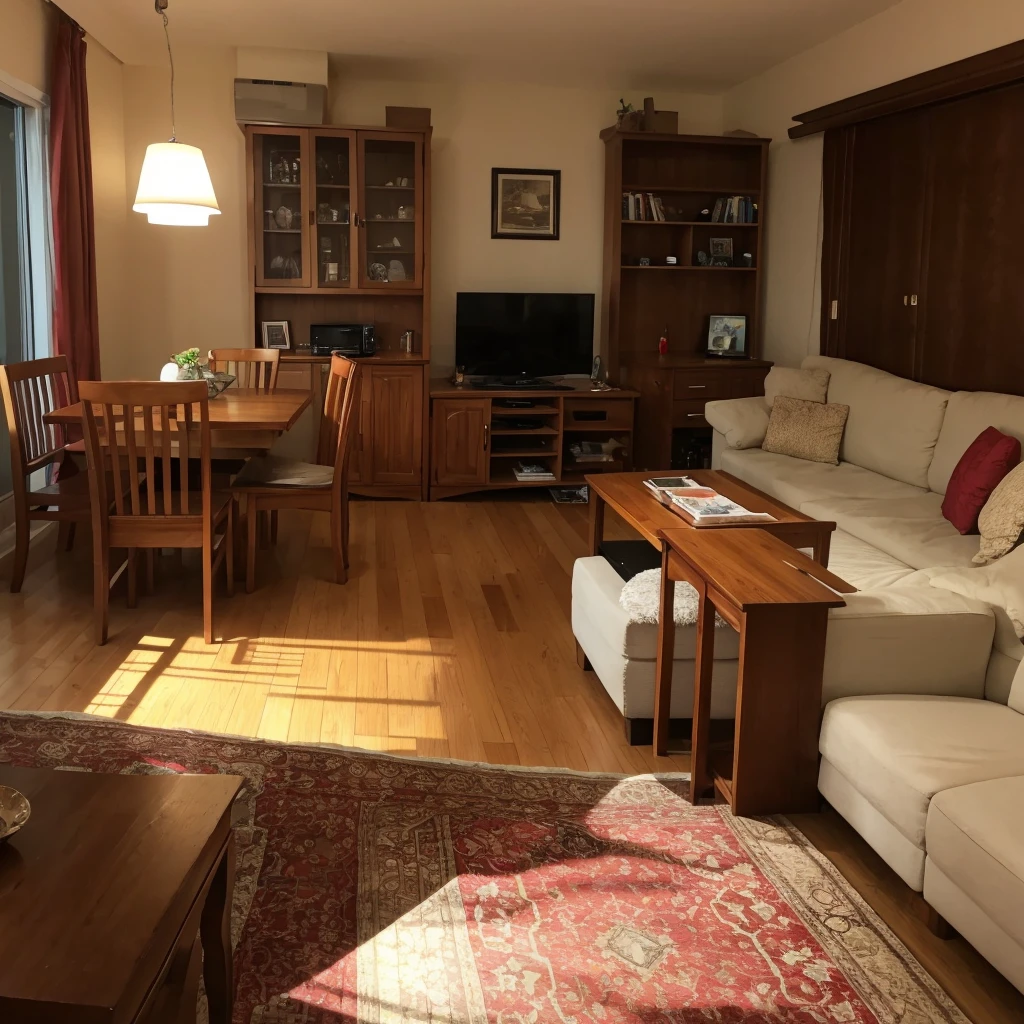 After dinner in the living room、I don't need people