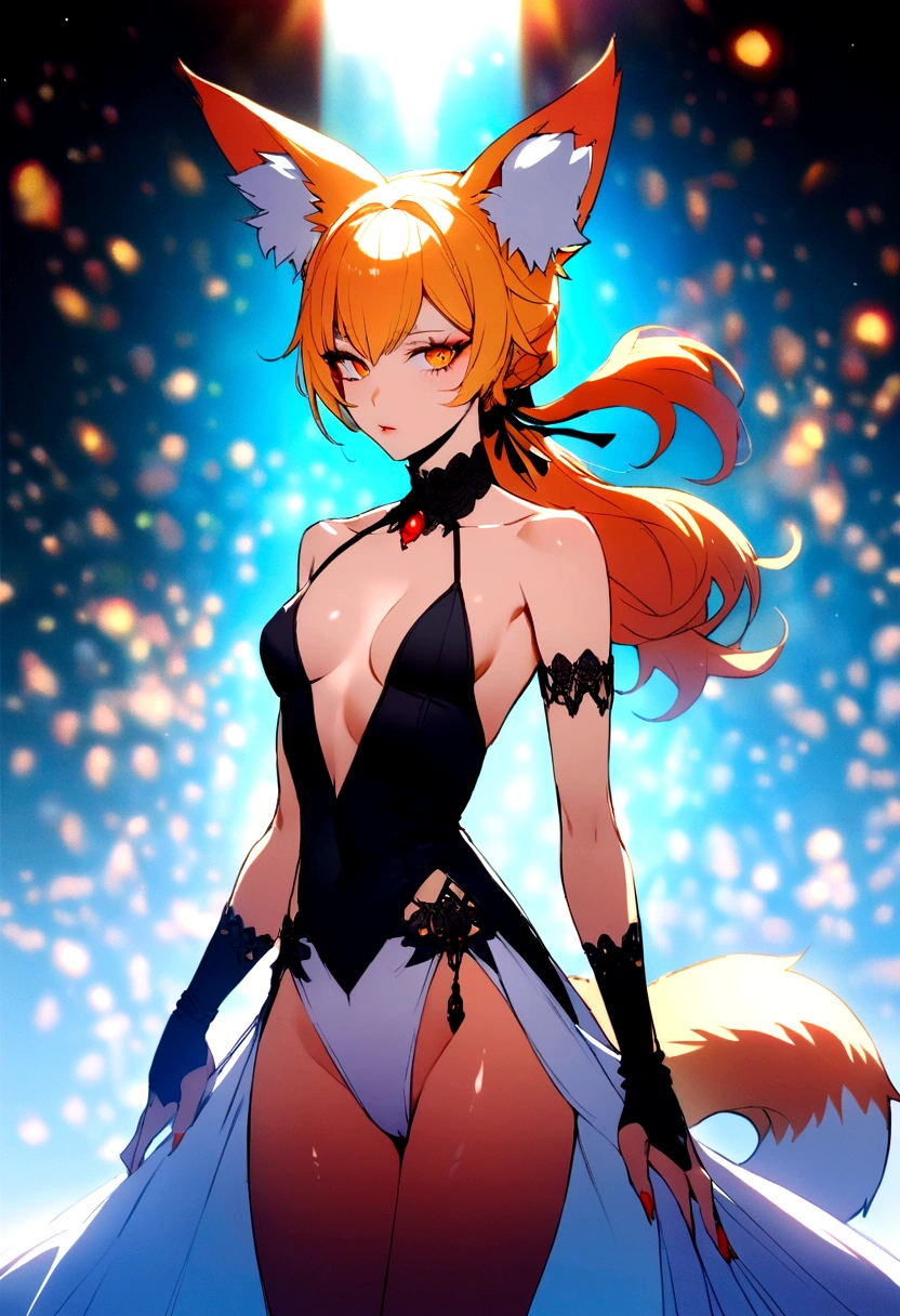 a sexy fox girl