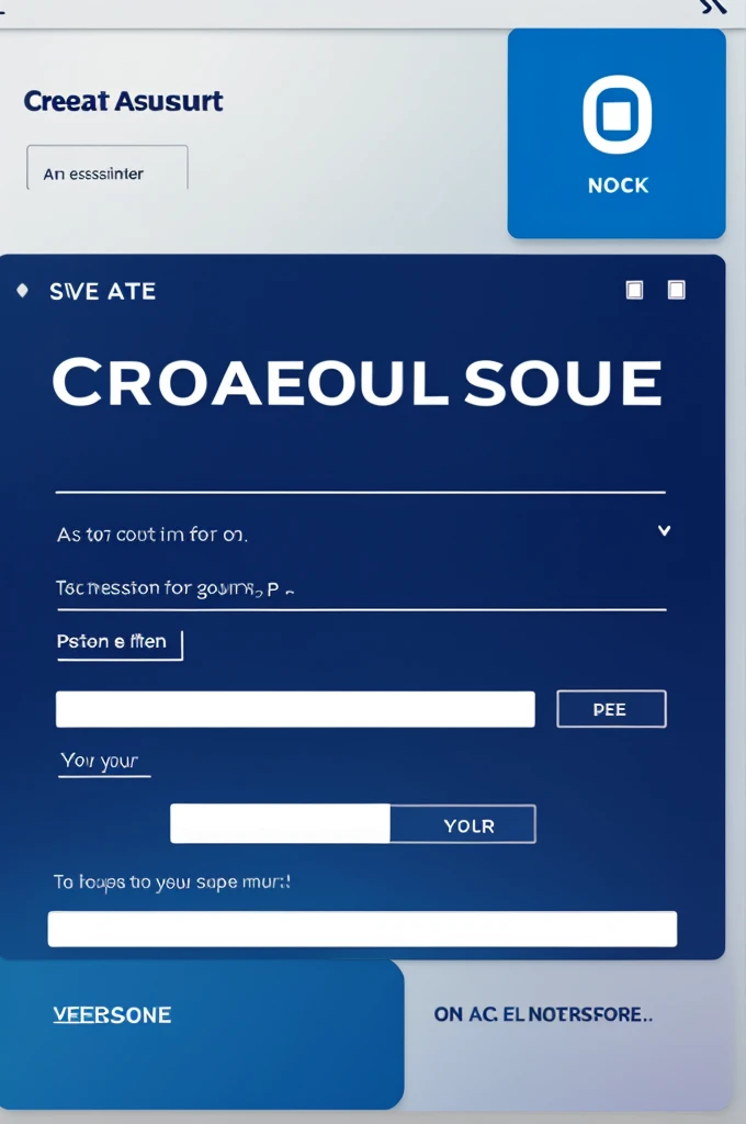 Create an account
